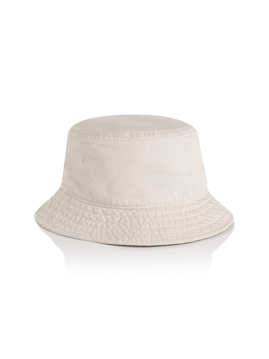 AS Colour Faded Bucket Hat in Faded Bone