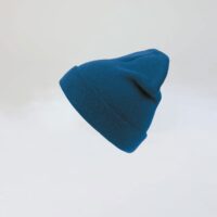 Classic Beanie in Sapphire Front View