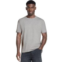 Earth Positive EP01 Jersey T-shirt in Light Heather Front Model View