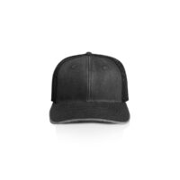 AS Colour Faded Trucker Cap in Faded Black
