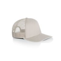 AS Colour Faded Trucker Cap in Faded Bone, Side View
