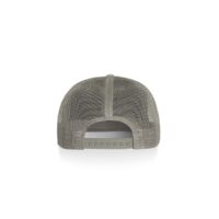 AS Colour Faded Trucker Cap in Faded Grey, Back View