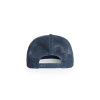 AS Colour Faded Trucker Cap in Faded Midnight, Back View