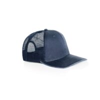 AS Colour Faded Trucker Cap in Faded Midnight, Side View