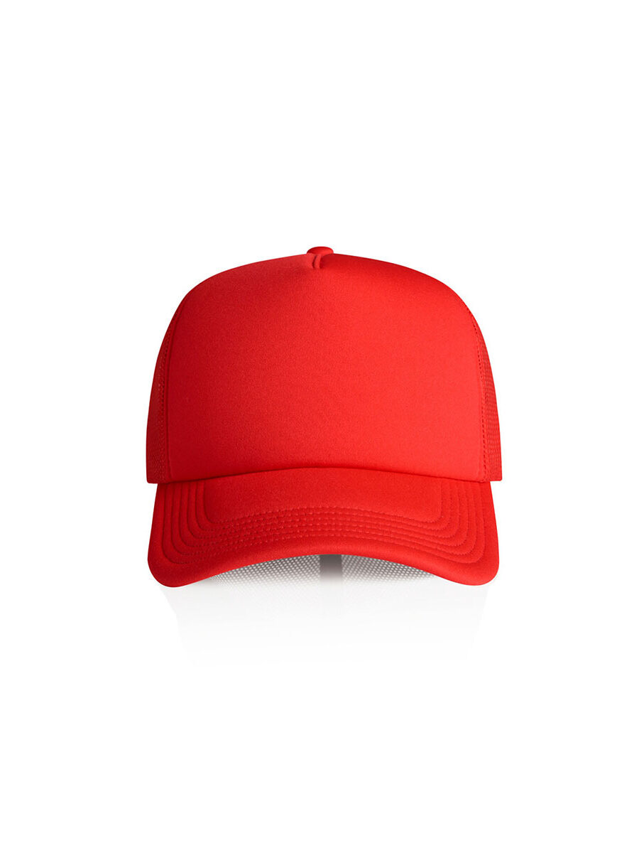 Frame Foam Trucker Cap in Fire