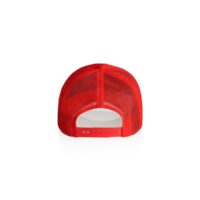 Frame Foam Trucker Cap in Fire, Back View