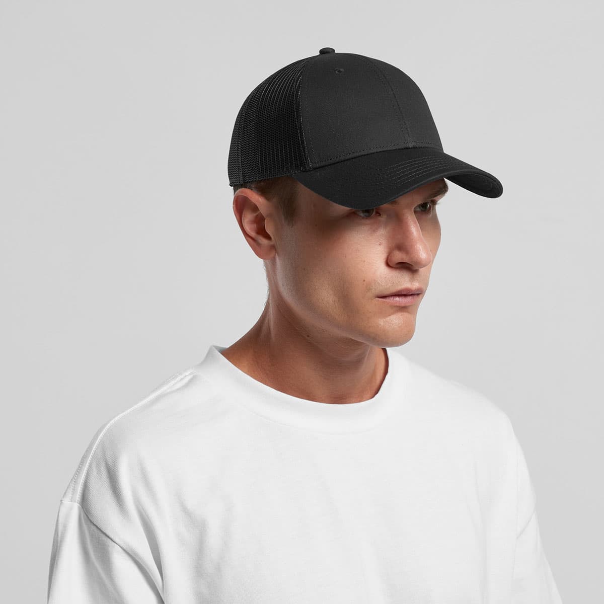 Icon Trucker Cap Main Male Model View