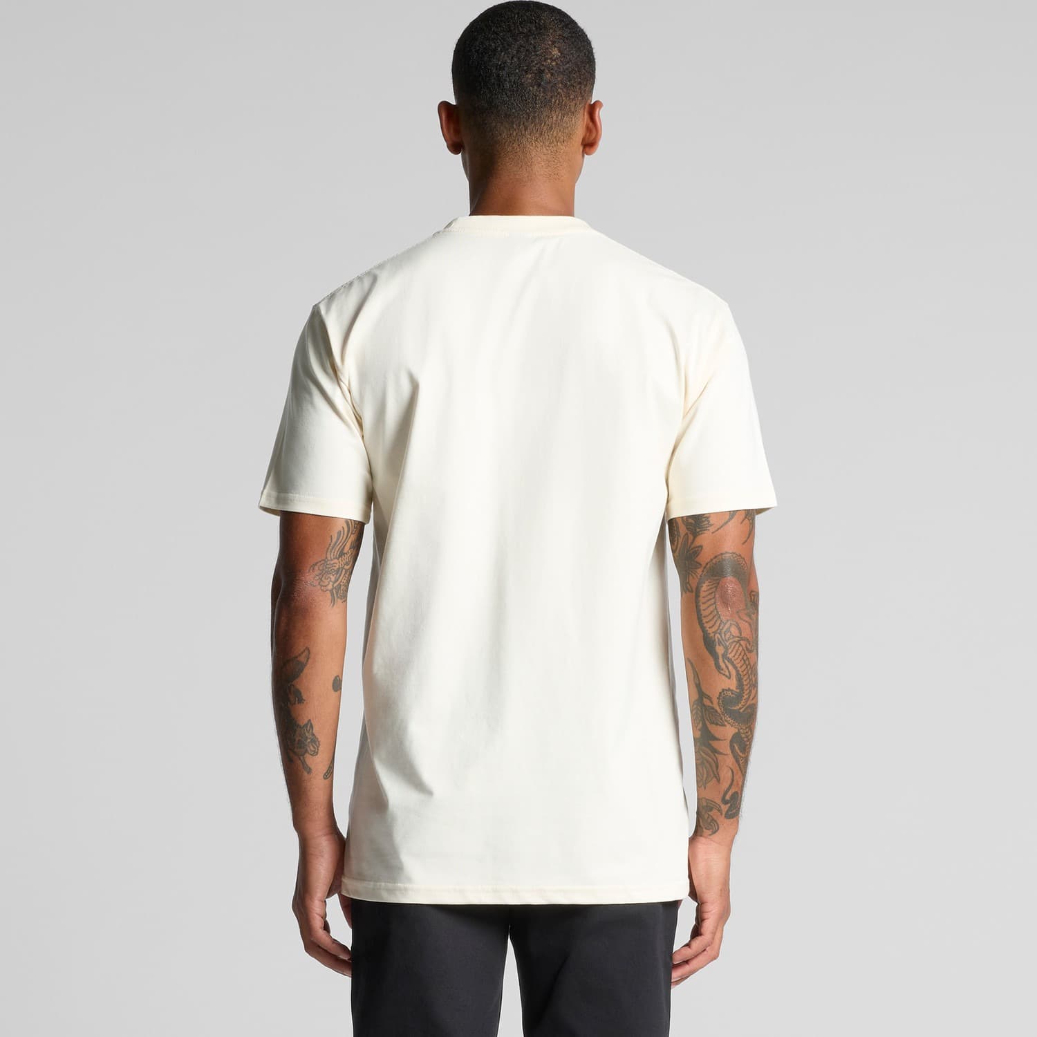 AS Colour Classic Pocket Tee Model Back View