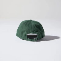Buckle Dad Cap Back View in Colour Forest