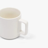 Architecture Mug in White Close Up View