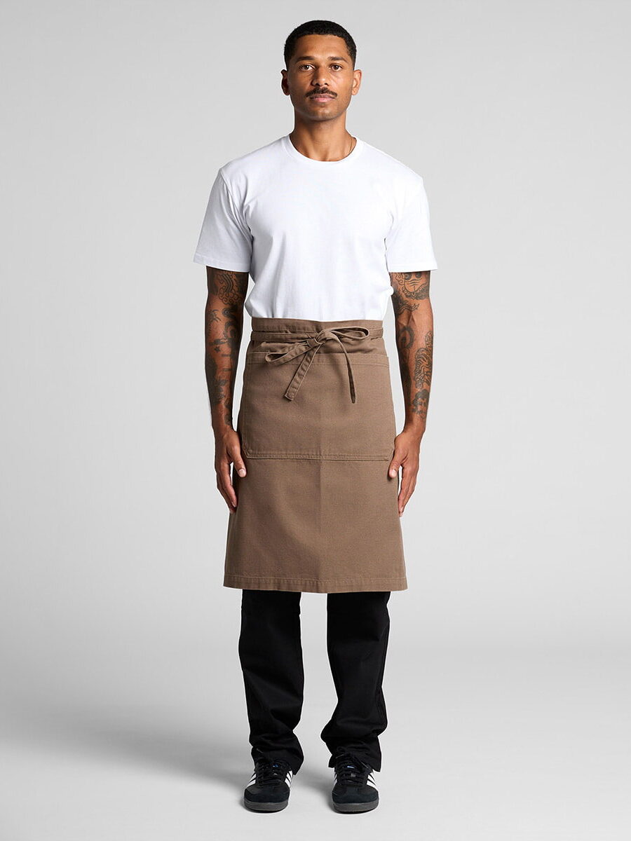 AS Colour Canvas Half Apron Main Front View