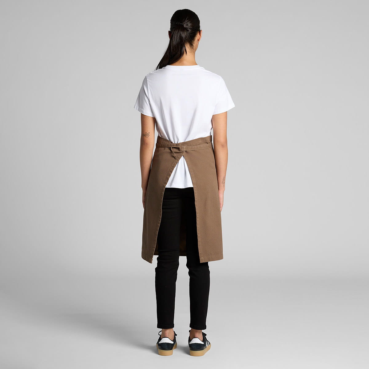 AS Colour Canvas Half Apron Back View