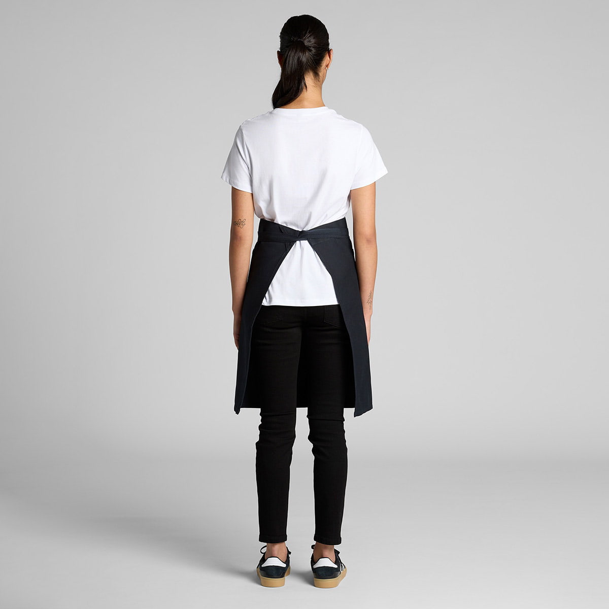 AS Colour Carrie Half Apron Female Model Back View