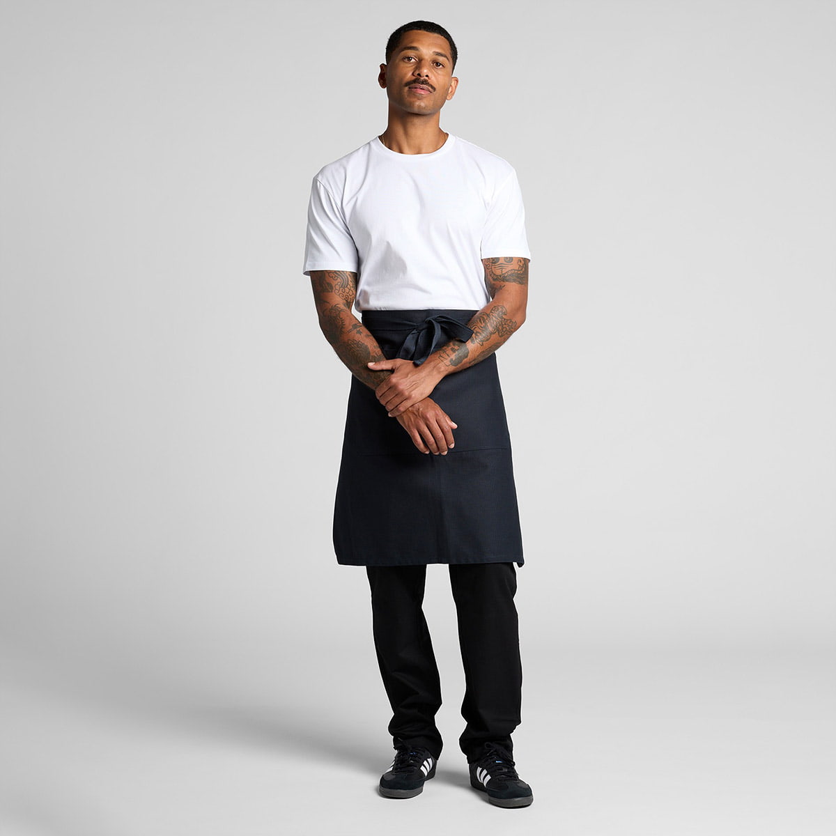 AS Colour Carrie Half Apron Male Front View
