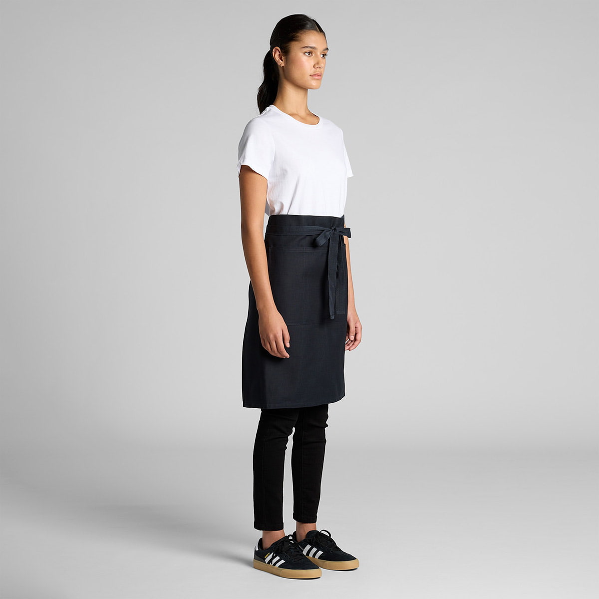 AS Colour Carrie Half Apron Female Model Turn View