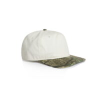 AS Colour Class Two-Tone Camo Cap in Natural/Tree Camo Side View