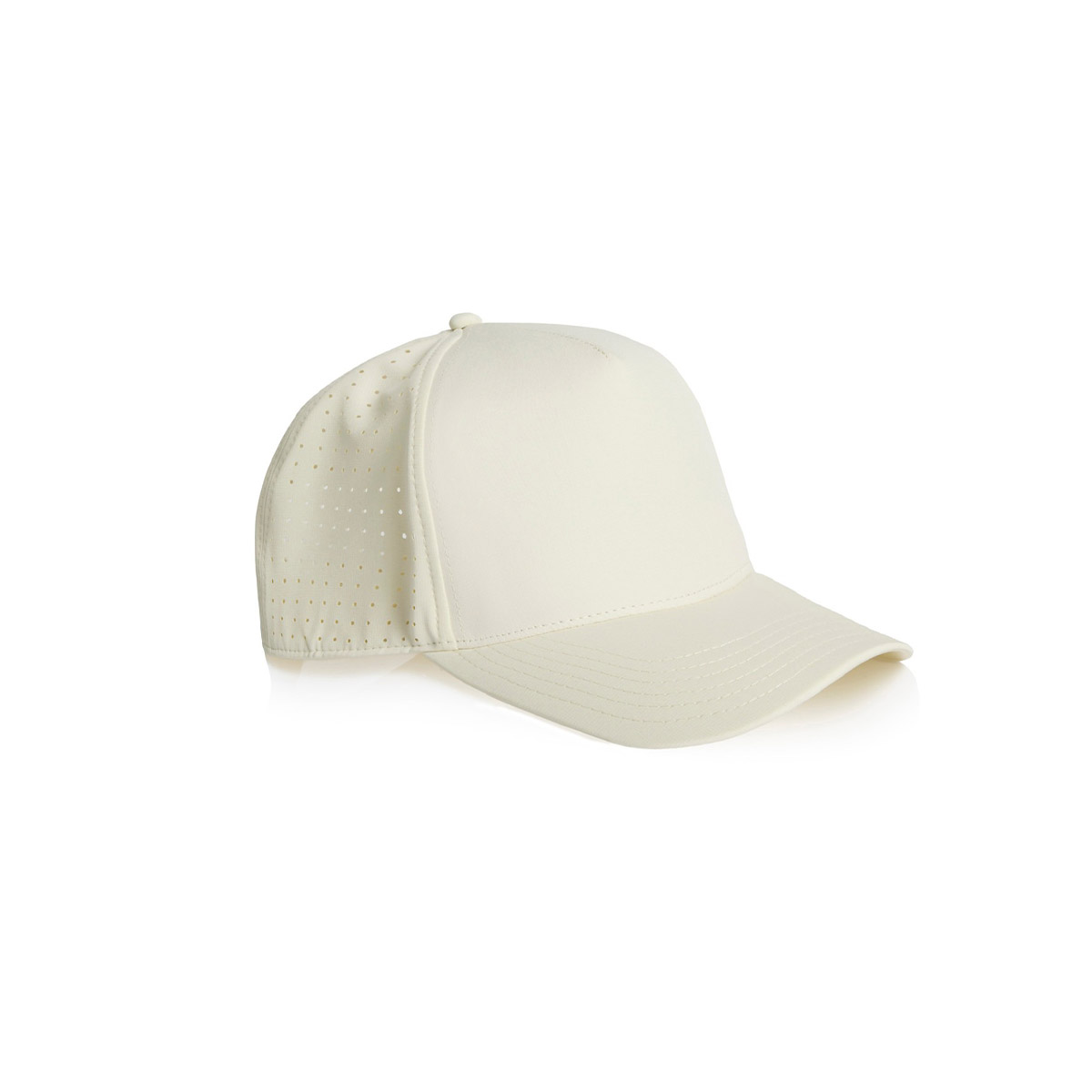 AS Colour Frame Perforated Cap in Ecru Side View