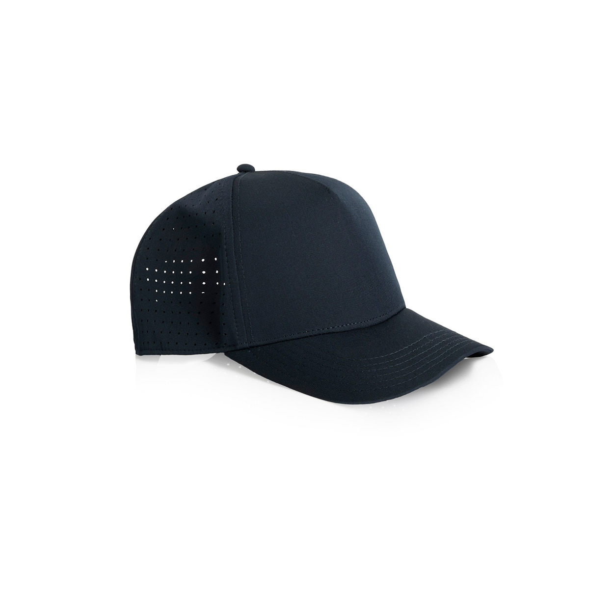 AS Colour Frame Perforated Cap in Navy Side View